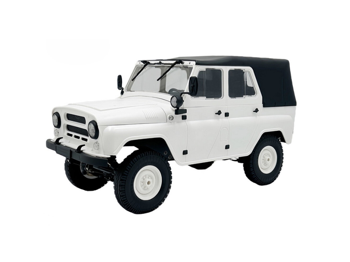 Branco Duas Pilhaswpl C94 1/12 Uaz 469 2.4g 4wd Rc Carro Crawler Controlo Proporcional Completo Escalada Rtr Modelos de Veículo Brinquedo MDUG
