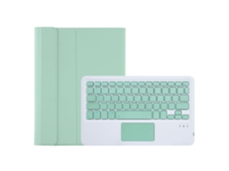 Lurelia Capa Com Teclado Bluetooth Para Lenovo Pad P11 J606f Com Touchpad, Layout Pt, Verde Claro