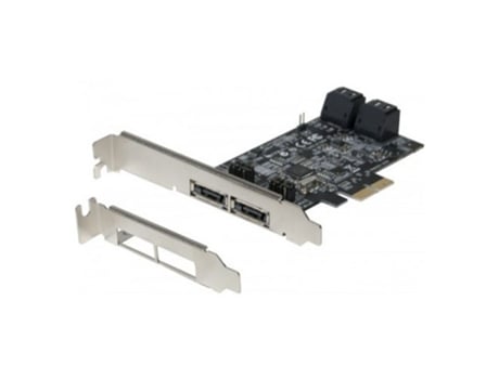 Placa de Controlo DEXLAN Pci-E Sata Iii 6Gb/S 4 Port Internes 2 Esata
