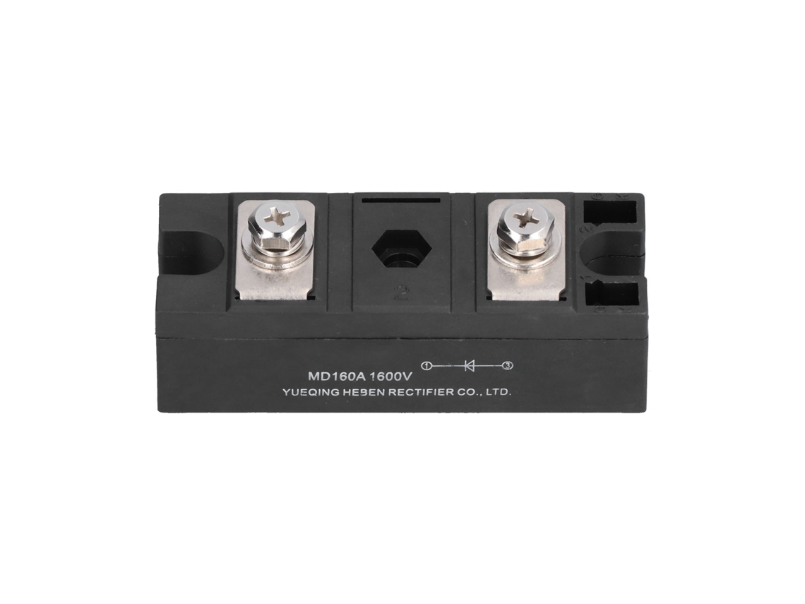 Módulo ponte retificadora MD160A com proteção automática contra sobretensão, 1600V, controle industrial
