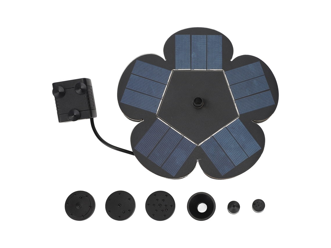 Fonte Solar Flor De Ameixa Rápido Início Fácil Instalação