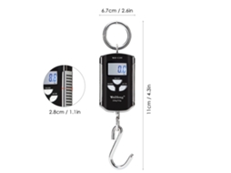 Balança LAXISCREED 200kg Lcd Retroiluminado
