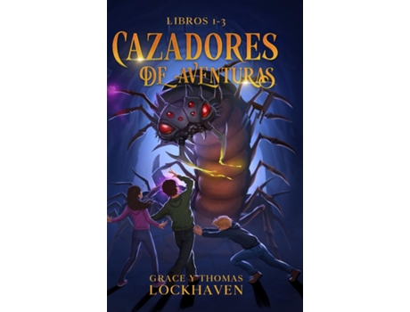 Livro Cazadores de Aventuras - Libros 1-3 Quest Chasers Book 1-3 de Grace Lockhaven (Inglês)