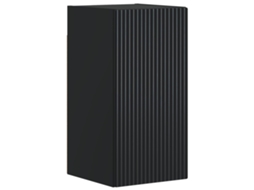 Vidaxl Armário De Parede Para Banheiro Arnhem Preto 30 X 31 X 59 Cm