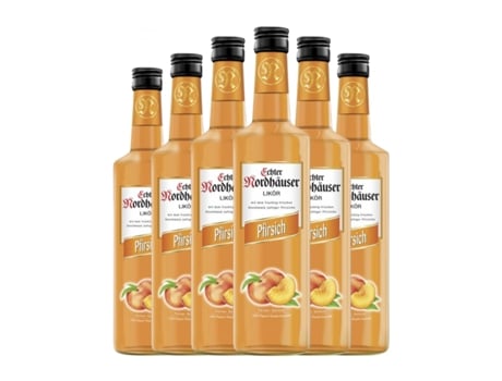 Licores NORDBRAND NORDHAUSEN Pfirsich Fruchtlikör (0.7 L - 6 Unidades)