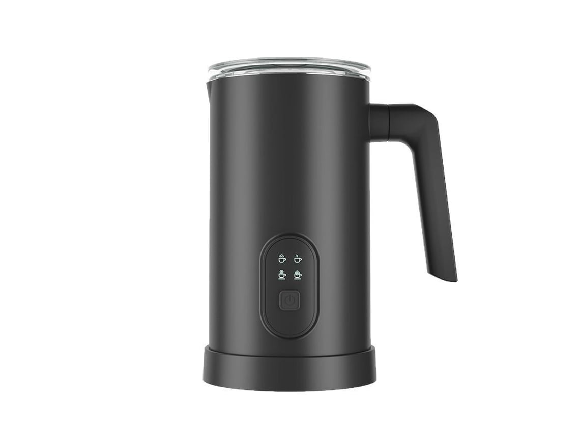 Espumador Automático Leite Máquina Latte Art Preta