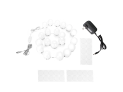 Kit de luz LED para espejo de maquillaje con 20 bombillas USB regulables