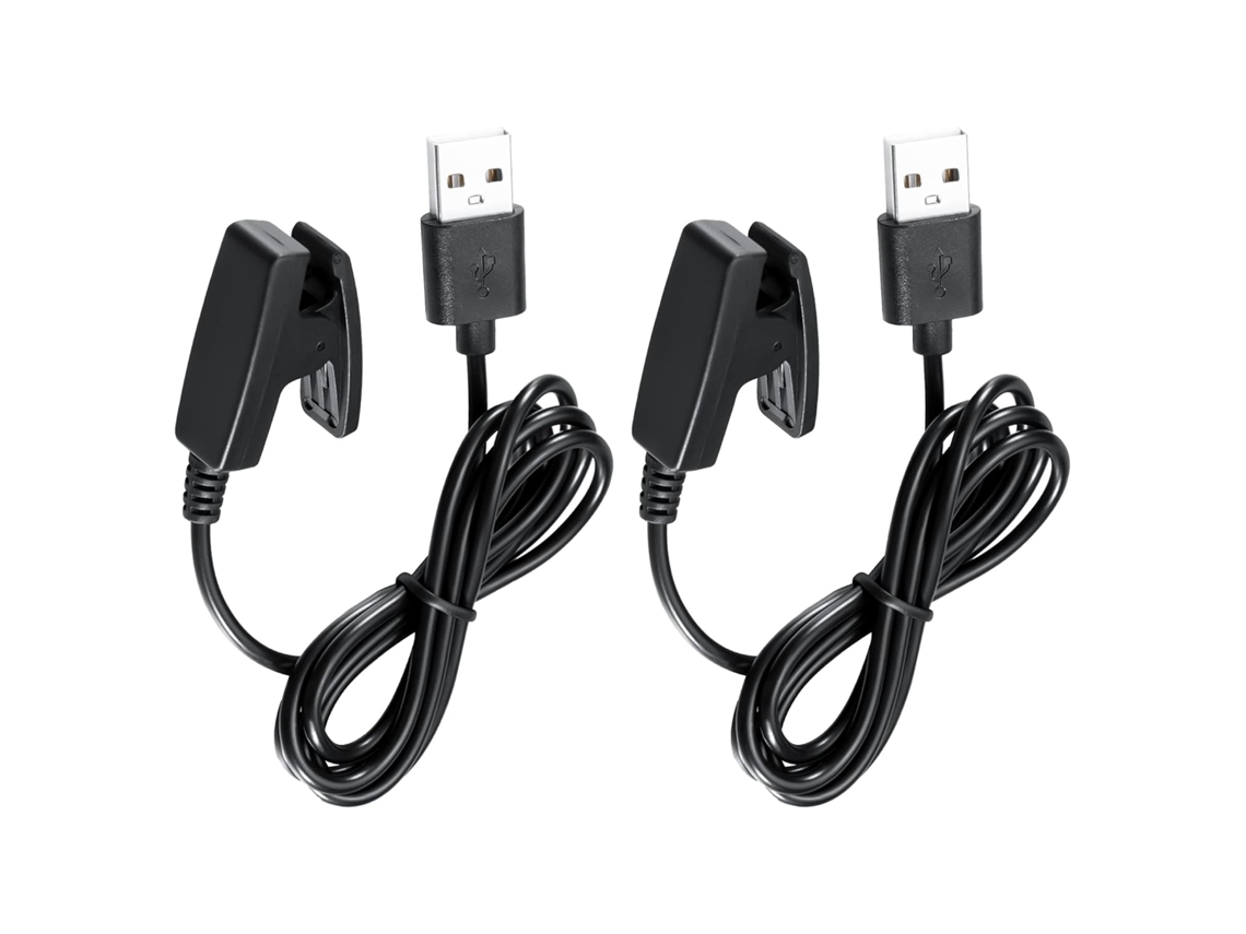 Carregador para Carregador de Relógio Garmin Cabo de Carregamento 2 Pacotes VENISYMLIS