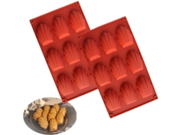 Molde De Silicona Para Magdalenas 2025, Conjunto De 2 Moldes De Silicona Para Pasteles, Hasta 9 Pasteles Y Chocolates