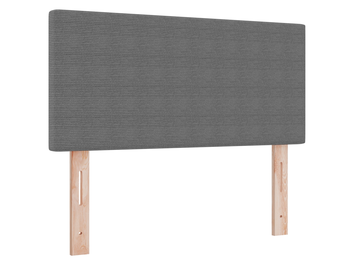 Conjunto 1 Cabeceira Moderna Vidaxl Cinzento-claro Cordão (80 Cm)