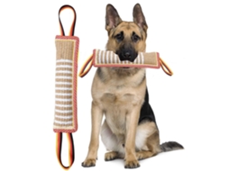 Brinquedo de Treinamento para Cães, Resistentes.para Cabo de Guerra Filhotes Aliviar Denção Digitallab 2pc