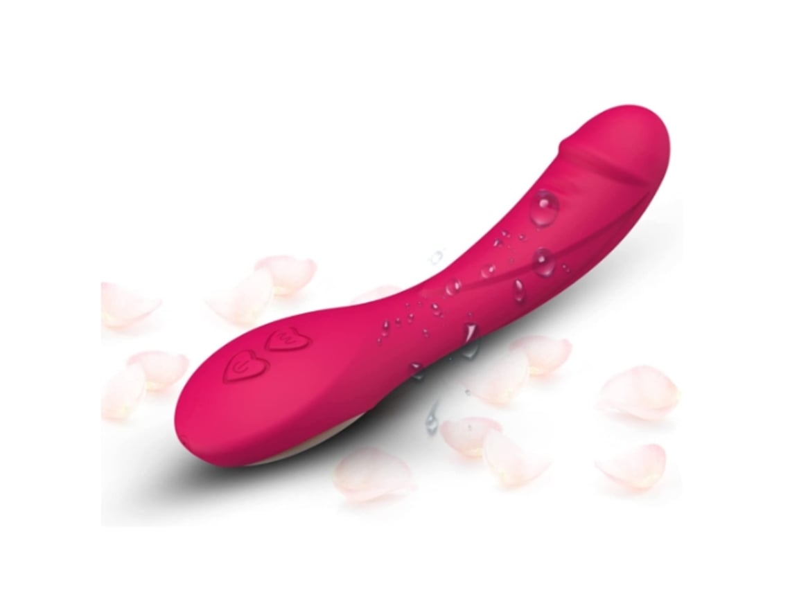 Vibradores Femininos Dildo Sexual Feminino Com 15 Modos Brinquedos Sexuais Recarregáveis Vermelho Lalamoli