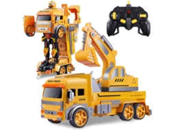 Ats coche Robô Rc Transformável com Controle Remoto e Sensor de Movimentos 1:12 Drift 360° Presente para Meninos e Meninas