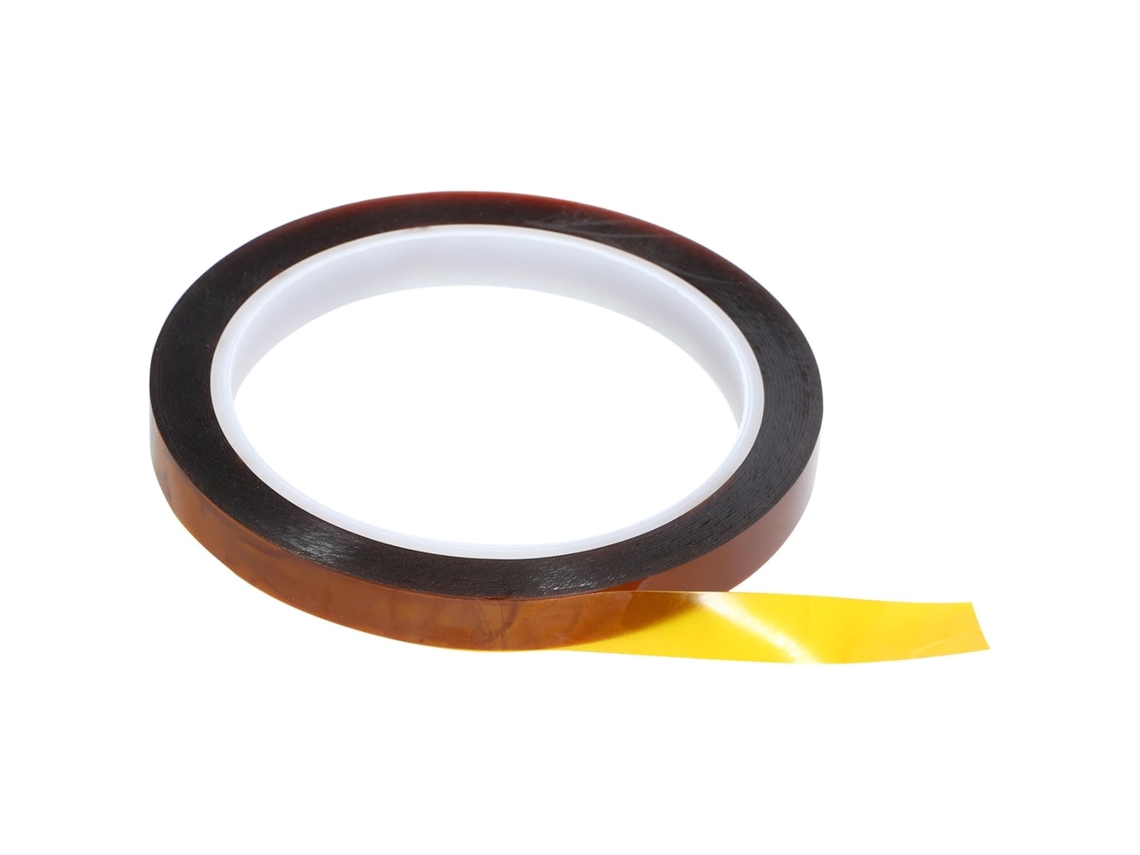 Fita Térmica De Poliimida 10 Mm X 33 M Para Sublimação, Resistente A A