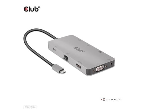 Club3D Csv-1594 Usb 3.2 Gen 1 3.1 Gen 1 Hub e Hub Tipo C
