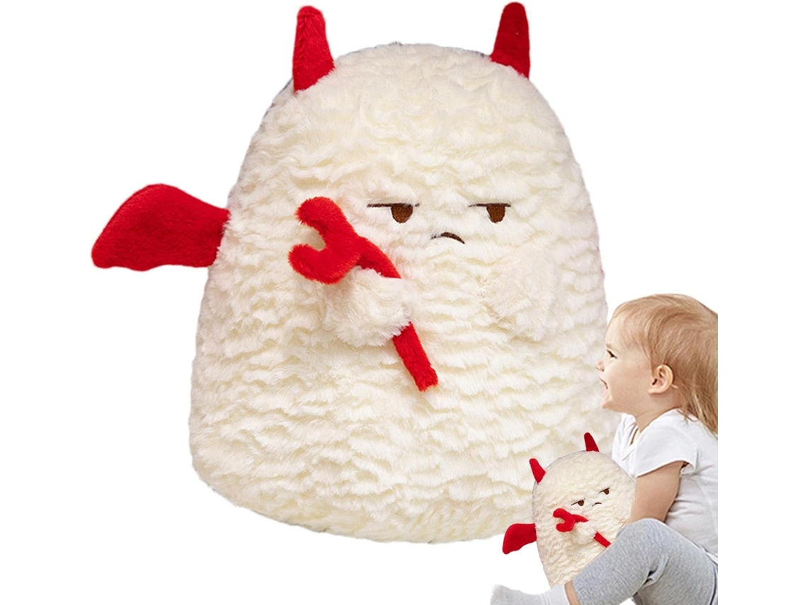 Peluche Ange Diable, Peluche Ange Em Peluche Oreiller De Jet De En Peluche Dange,peluches Em Pelu Gokoco