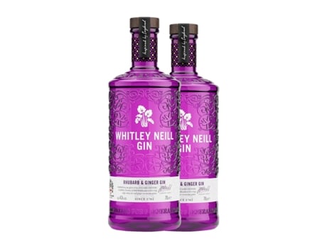 Gin WHITLEY NEILL Rhubarb & Ginger Gin (0.7 L - 2 Unidades)