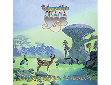CD Yes - Topographic Drama (Live Across America - 2CDs)
