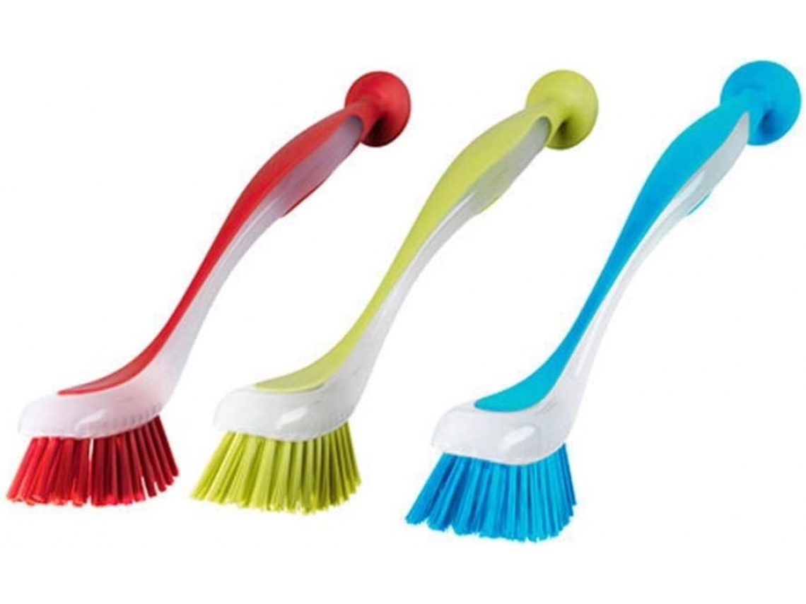 Escovas De Lavar Louça Redondas, Conjunto De 3, Escovas De Disco Multicoloridas
