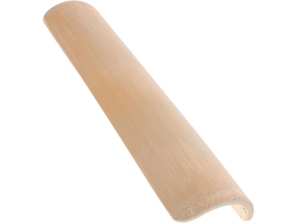 Almofada Cervical Artesanal em Formato de U, Feita Bambu Natural. Individual Ergonômica para Suporte CHABERLU