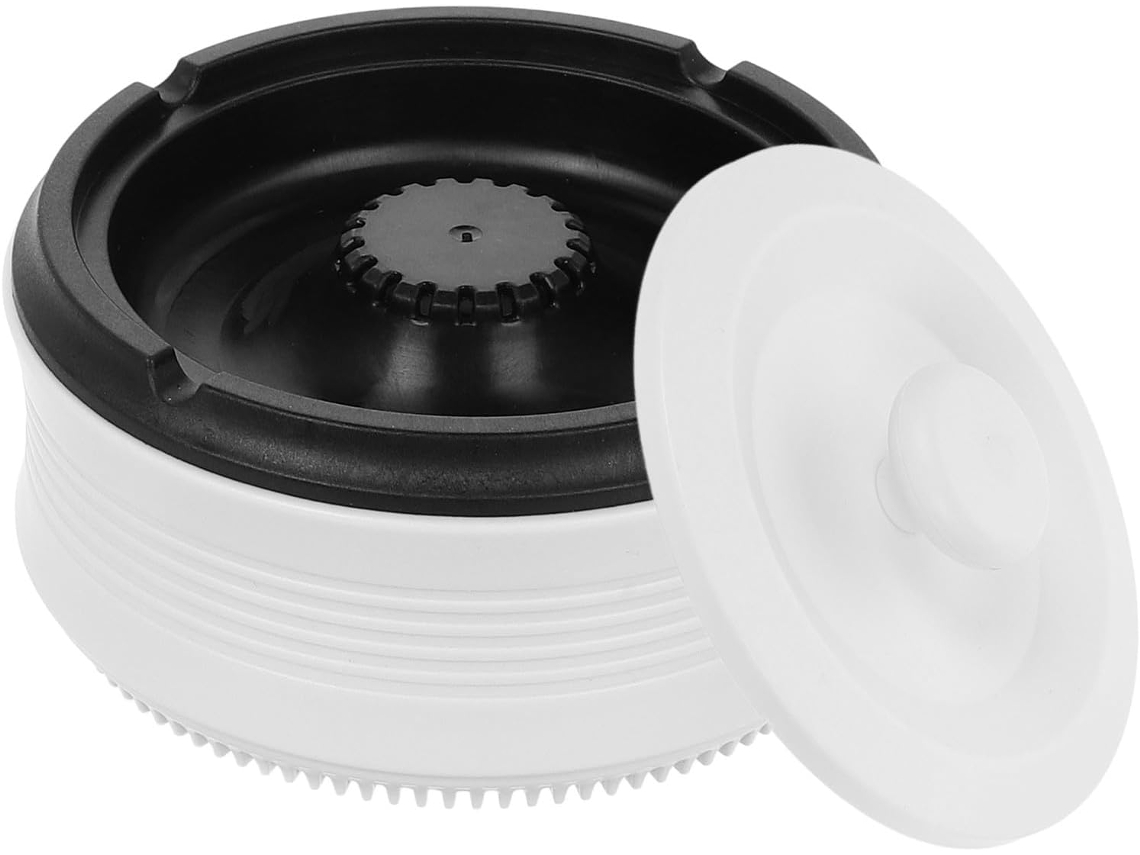 Cinzeiro Inteligente Multifuncional para Mesa e Casa - Grande Capacidade