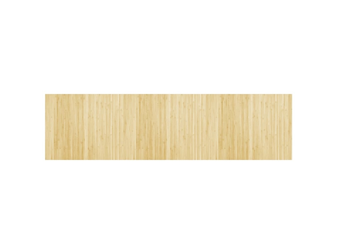 Rug, Rugs Vidaxl Bege Bambu (80 X 300 Cm)