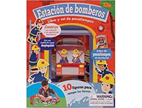 Livro Caja Estacion De Bomberos-Libro Y Set De Pasatiempos-Parrago de VVAA (Espanhol)