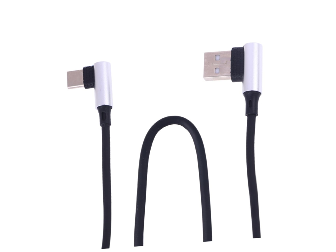 Cabo Usb Tipo C Em Nylon Trançado E Sincronização Compatível Com