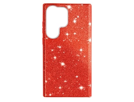 Capa Brilhante Semi Para Samsung Yemaesre Rígida Vermelho