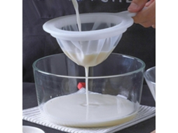 Colador de Nylon Ultra Fino com Malha 100/200/400 para Leite de Soja Café Iogurte Suco Vinho Material Pp Alimentar