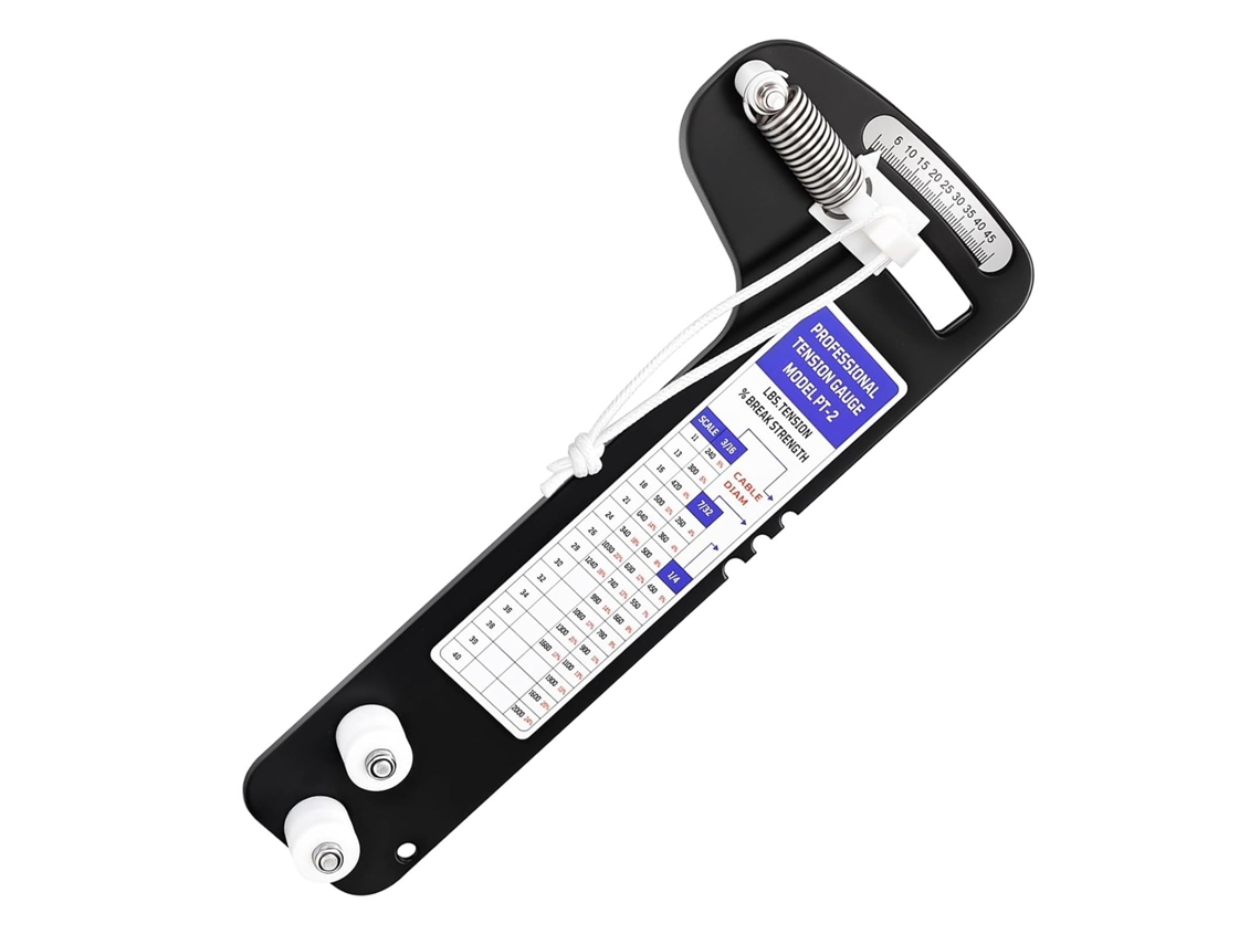 Medidor De Tensão Cabos Amarração, Adequado Para Barcos Com 3/16",