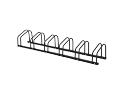 Suporte para 6 bicicletas de aço preto 179x33x27 cm S/MARCA