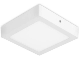 Forlight Easy - Plafon 400x400x35mm, Alumínio, Cor Branco, Led, Máx 29.3w