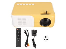 Projetor Mini Led EOOCOO (resolução 1080p, Conexão Wifi)