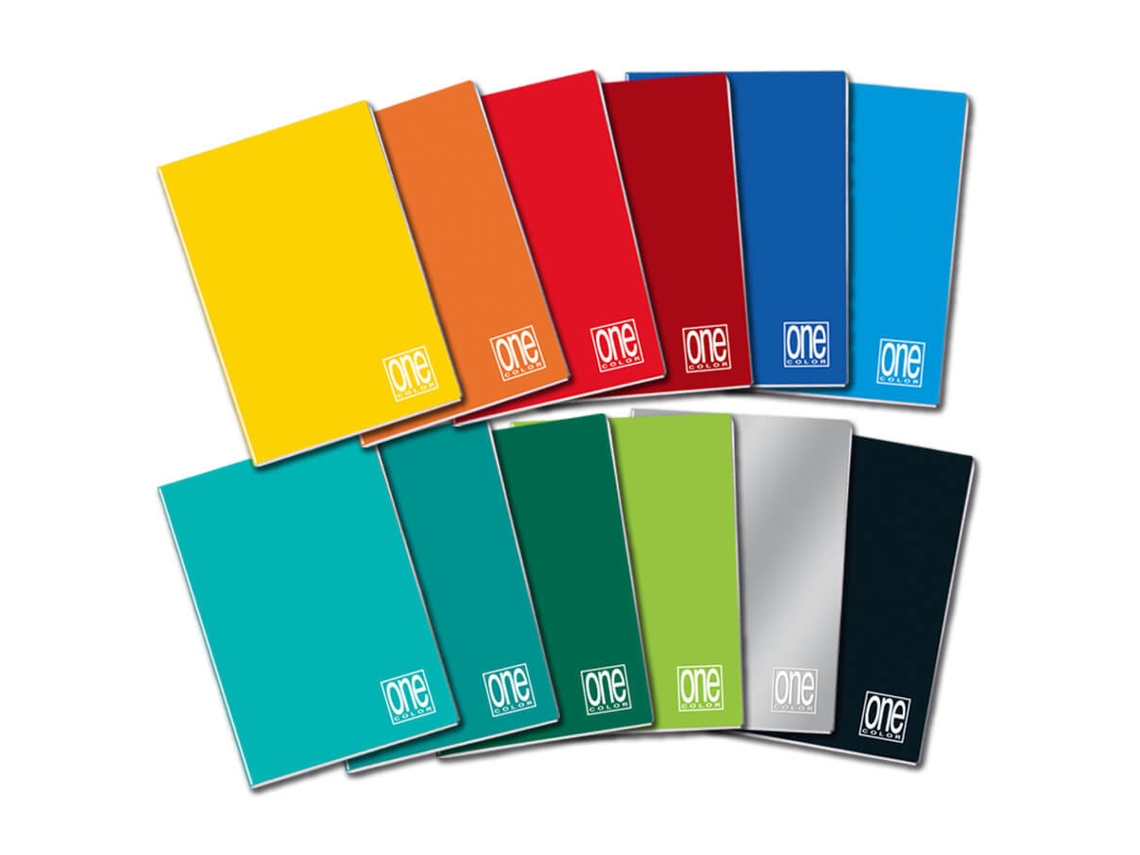 Caderno e bloco Blasetti 7123 A5 21 folhas Multicolor