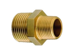 Conector Macho Dourado 1 X 3/4´´PLASTIMO