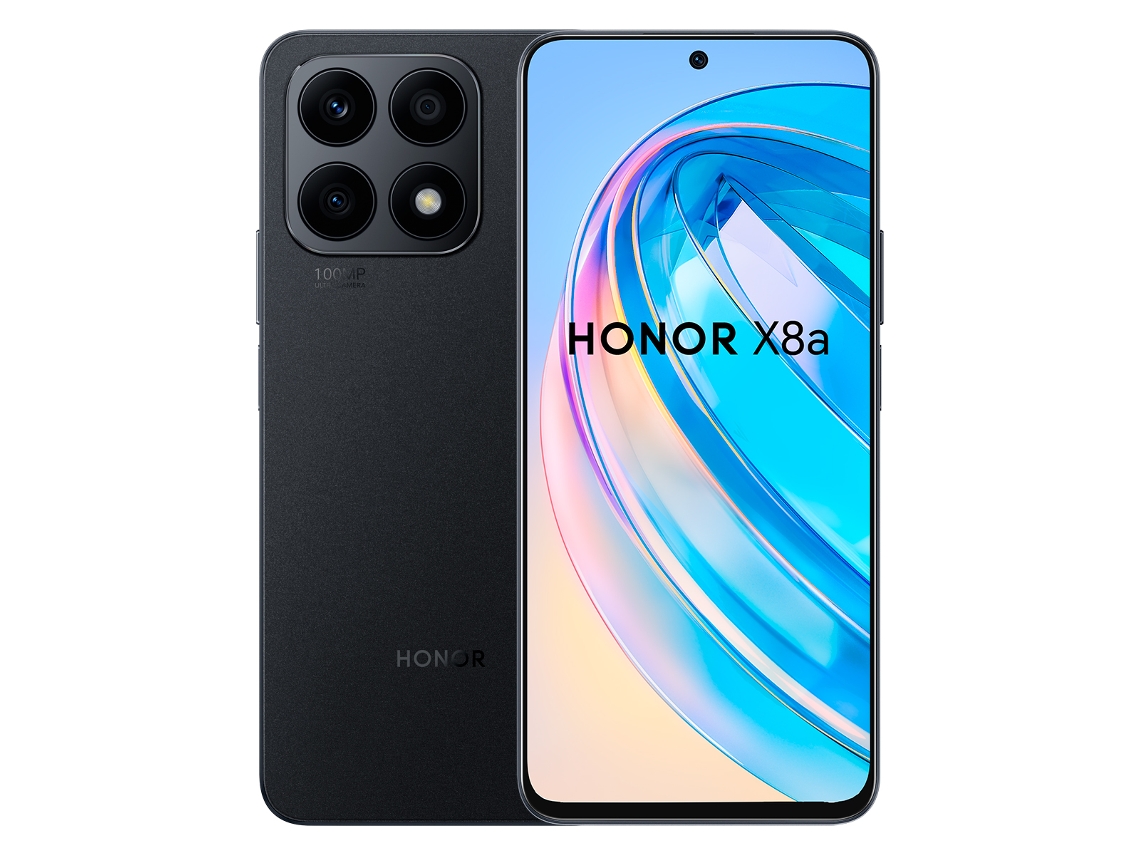 Smartphone HONOR X8a (6.7'' - 6 GB - 128 GB - Preto)