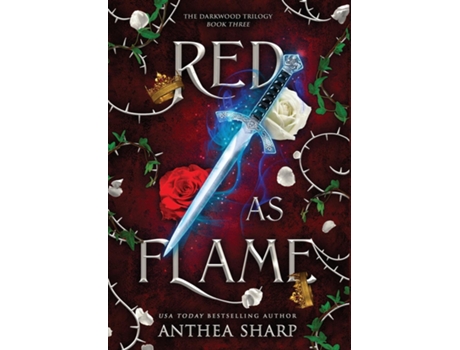 Livro Red As Flame A Dark Elf Fairytale De Anthea Sharp (inglês)