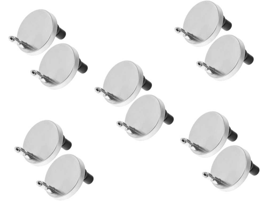 Conjunto De 10 Parafusos De Aço Inoxidável Para Assento De Vaso Sanitário, Acessórios De Fixação, In Gokoco