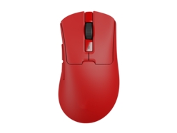 Rato YIZHOOD M900PRO Taxa de pesquisa de jogos sem fio 8K PAW3395 63g Doca de carregamento RGB magnética para jogador de PC vermelho