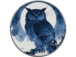 Ímãs De Geladeira Com Design Coruja Azul, Em Liga Metálica, Personalizados Para Quadro Branco, Cozinha, Escritório