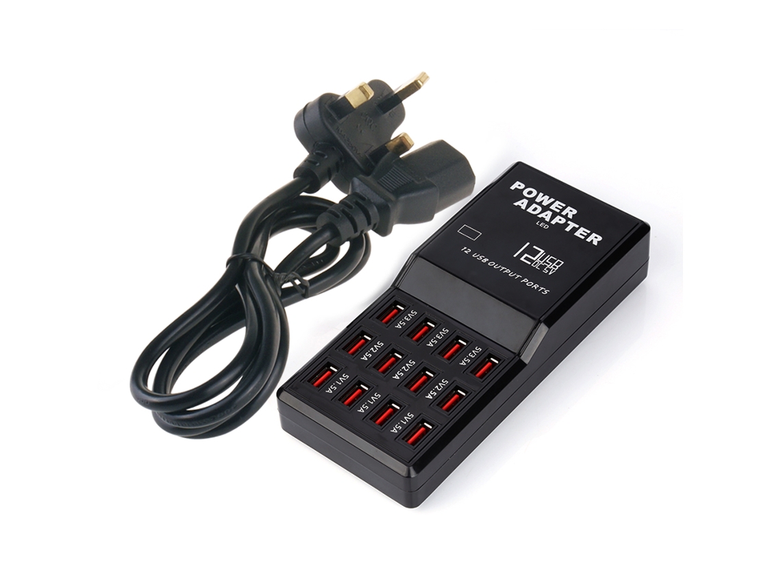 Carregador EOOCOO (carregamento Rápido Usb de 12 Portas)