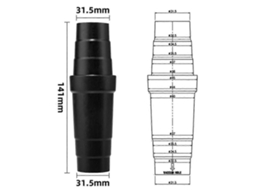 Acessório Para Aspirador 3pcs, 3pcs 31.5mm Adapters Universal Power Tool/sander Dust Extraction Hose Connector, 3 Unidades