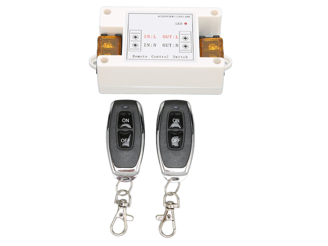 Módulo Rele 4ch Controle Remoto Sem Fio 433mhz Industrial