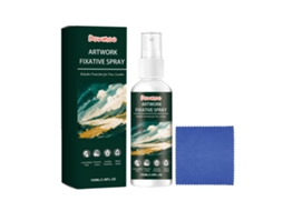 Spray fixador Dowmoo Arte para proteção de pinturas e decorações de Natal e Halloween com Laxiscreed