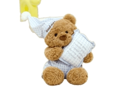 Boneca Urso Pijama Adorável 40cm