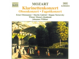 CD Turnovsky/Gabriel/Ottensamer/+ - Oboen-/Klar.-/Fagottkonzert (1CD)