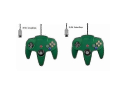 Pacote Com 2 Controles Com Fio Vintage De 64 Bits Para N64, Para Substituição De Gamepad De Jogos Retrô Ly Ebike