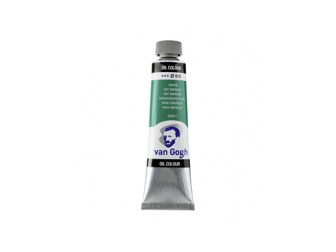 Oleo Van Gogh Tubo 40 Ml (Verde Esmeralda 616 Serie 2)