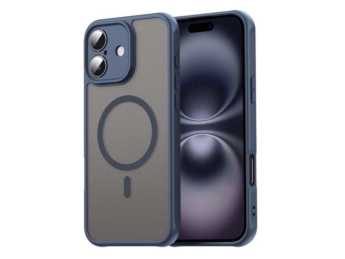 Capa Fan Dun Para Iphone 16 Plus - Tpu Híbrido Pc Fosco - Magsafe